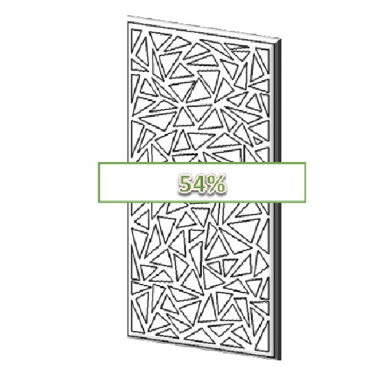 Chapa Decorativa Decor 42