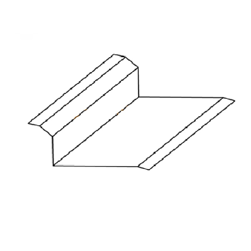 Remate Lateral a Muro Panel Teja