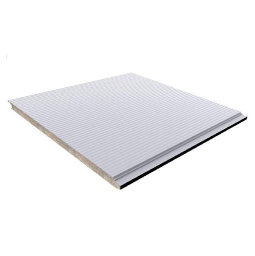 Panel fachada lana de roca fijación oculta